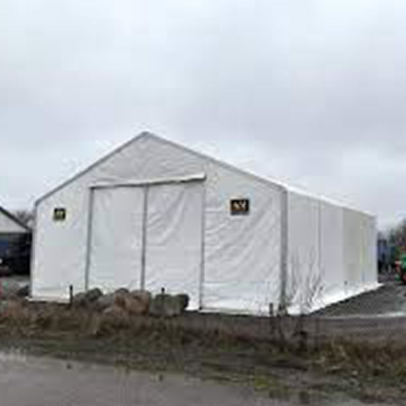 IFRC/ICRC/WFP/IOM Standard Brandhæmmende UV-resistente 10x24m Telt Mobile Storage Units (MSU)