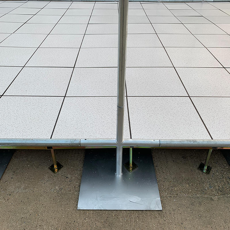 5x7m Type et aflastningstelt med membranbeklædt stålramme