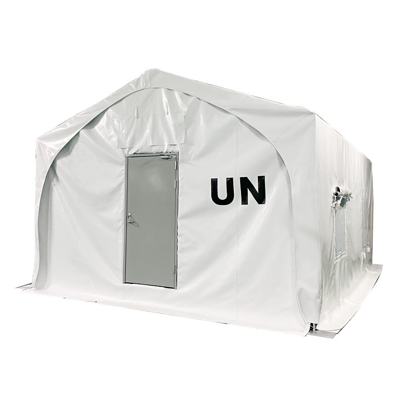 5x7m Type et aflastningstelt med membranbeklædt stålramme