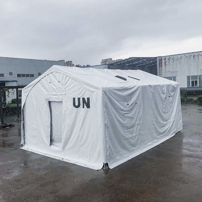 5x7m Type et aflastningstelt med membranbeklædt stålramme