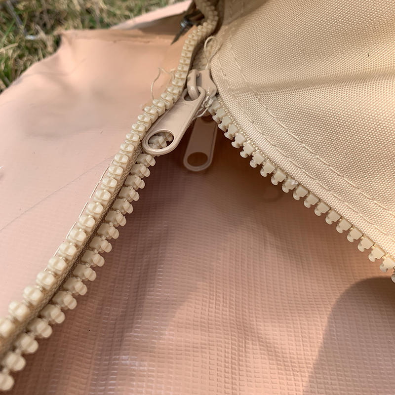 4 meter enkelt stang Tipi Family Camping Canvas telt