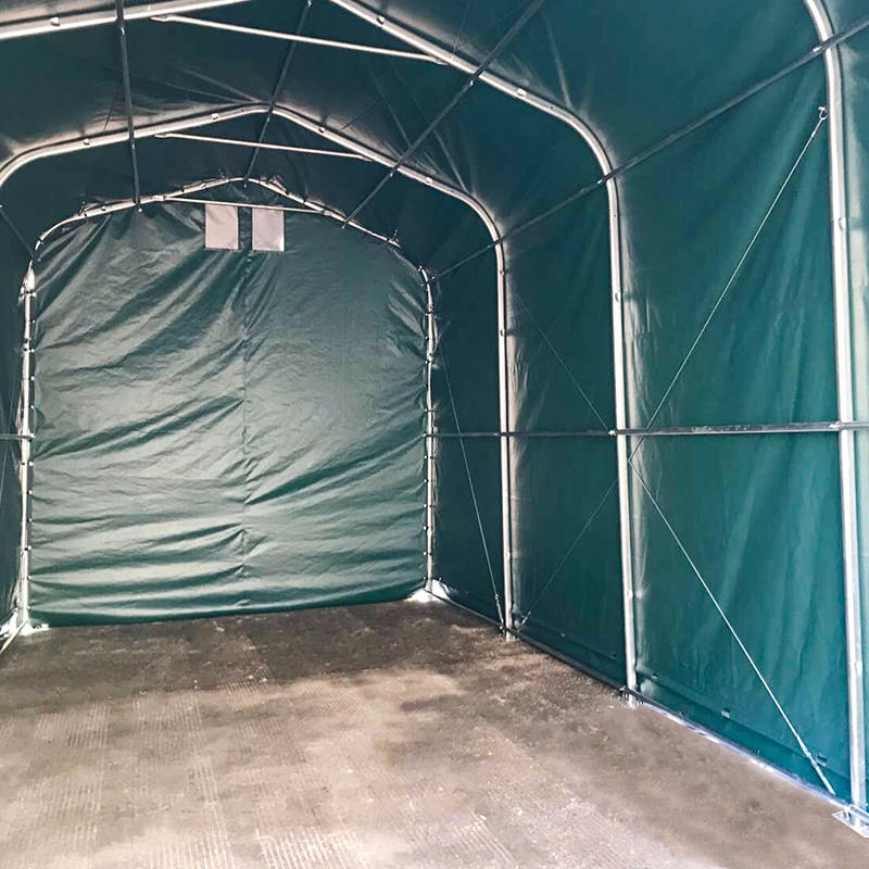 1,6x2,4 PVC bærbar motorcykel garageopbevaringstelt