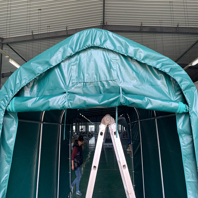 2,4x3,6 regntæt PVC baldakin bærbar bilport