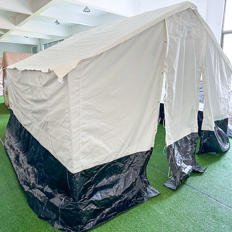 ICRC IFRC UNHCR Standard 5-personers dobbelt sammenfoldeligt familietelt til al slags vejr