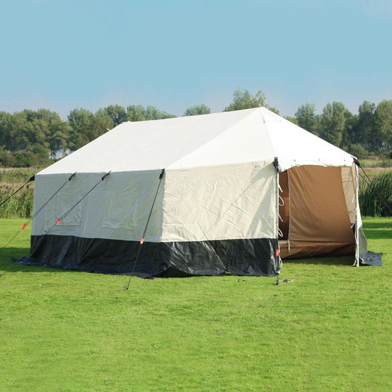 ICRC IFRC UNHCR Standard 5-personers dobbelt sammenfoldeligt familietelt til al slags vejr