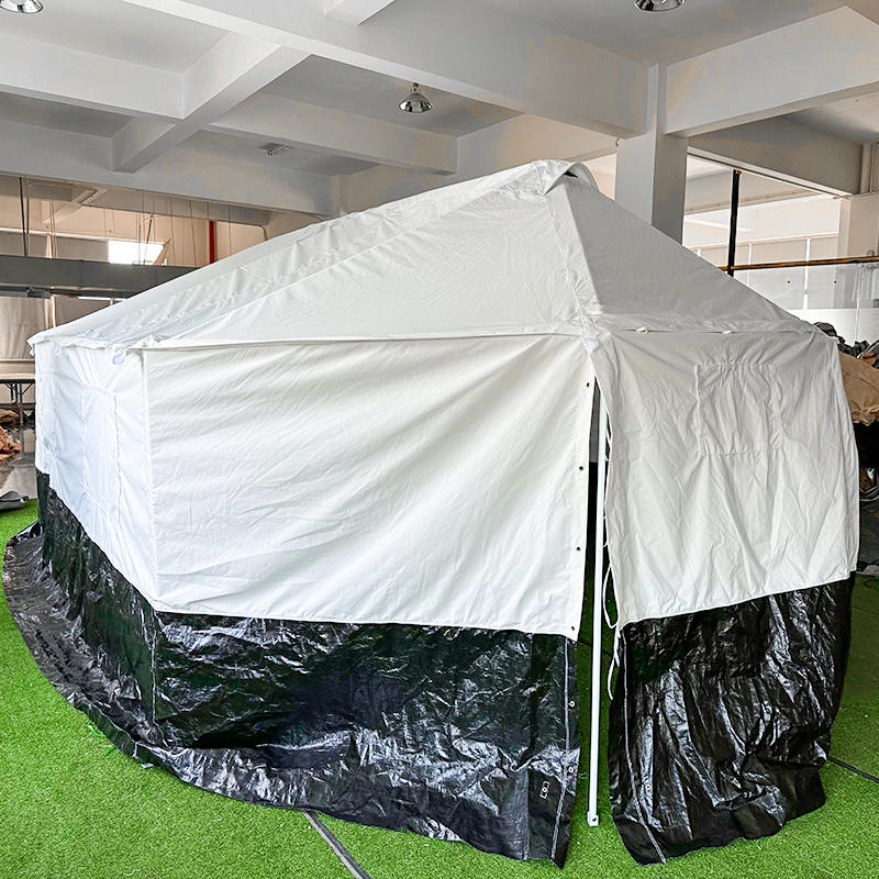 ICRC IFRC UNHCR Standard 5-personers dobbelt sammenfoldeligt familietelt til al slags vejr