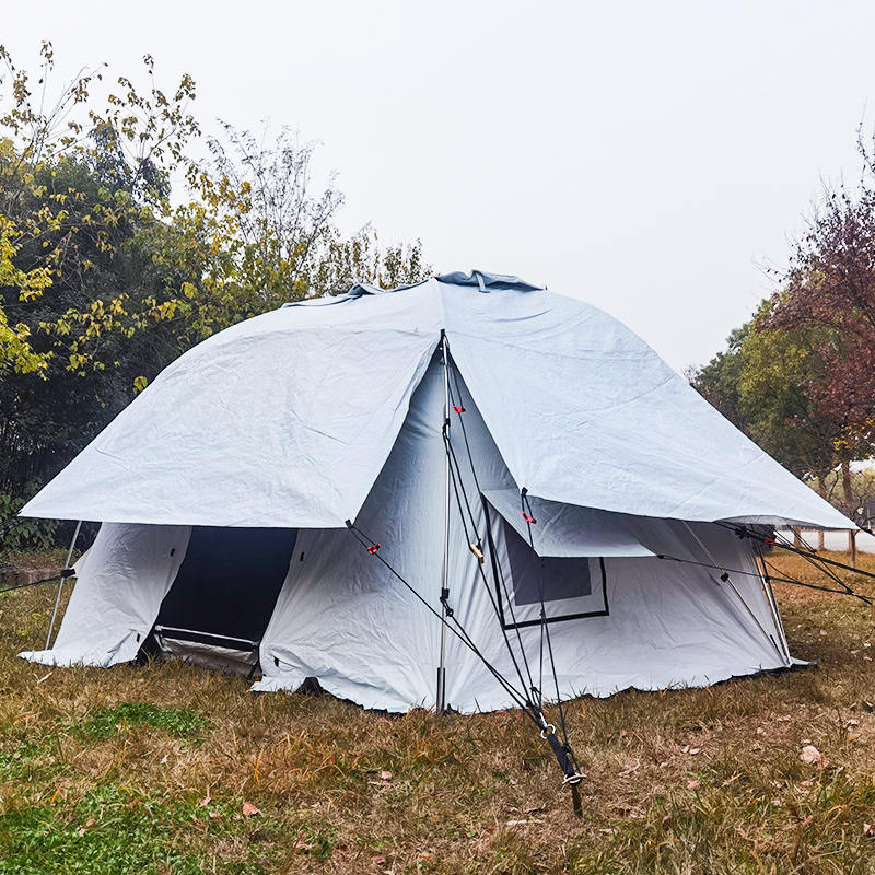 Geodætisk kuppeltelt 5-personers selvstående geodætisk familietelt