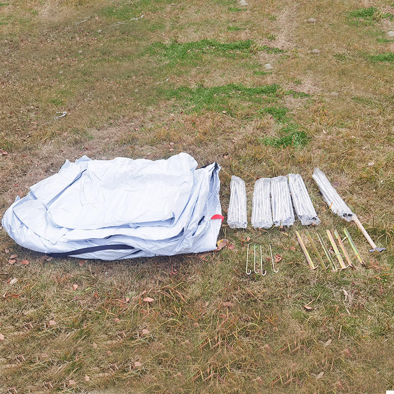 Geodætisk kuppeltelt 5-personers selvstående geodætisk familietelt