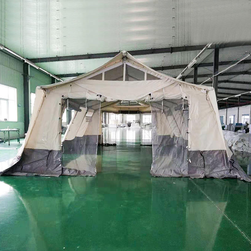 MSF/ICRC/IFRC Standard 45m² Multi-Purpose Telt Base Telt Bruges til skolegang, kontor, klinik
