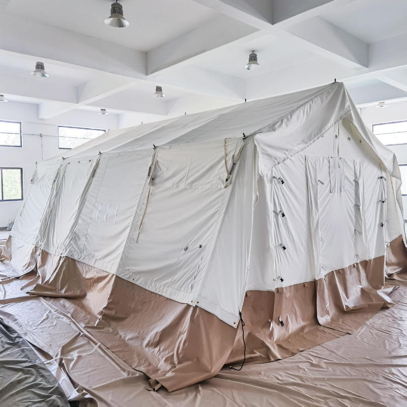 MSF/ICRC/IFRC Standard 45m² Multi-Purpose Telt Base Telt Bruges til skolegang, kontor, klinik