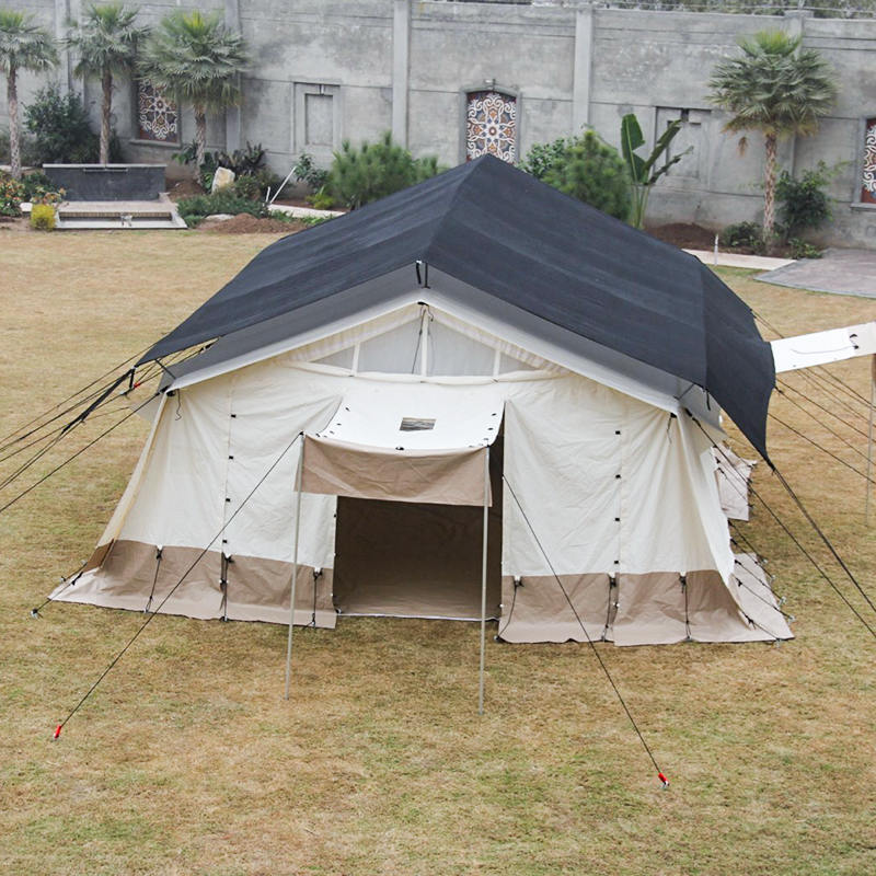 ICRC/IFRC Standard 33,6 m² Multi-Purpose Shelters Telt Base Telt