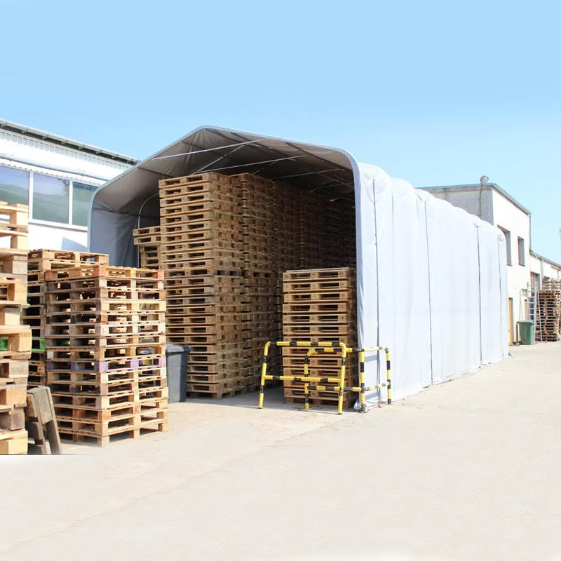 8X12 4m Sidehøjde UV-bestandig Lagerskyggetelt Sun Shelter