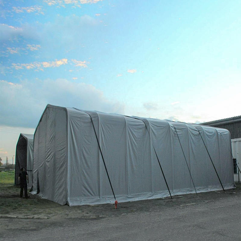 8X12 4m Sidehøjde UV-bestandig Lagerskyggetelt Sun Shelter