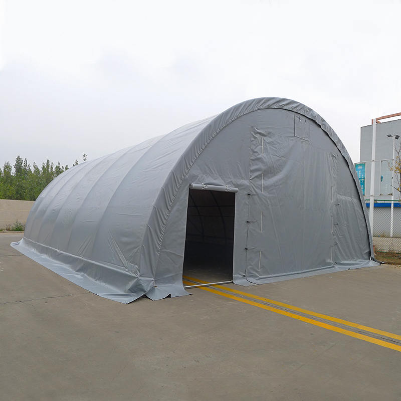 9x12mx4,5 buet opbevaringstelt, rundbuet telthal