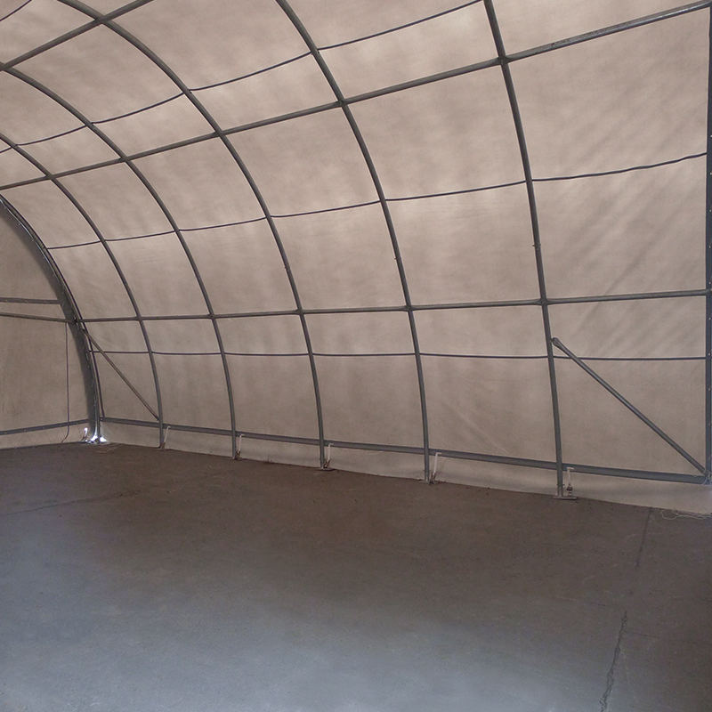 9x12mx4,5 buet opbevaringstelt, rundbuet telthal