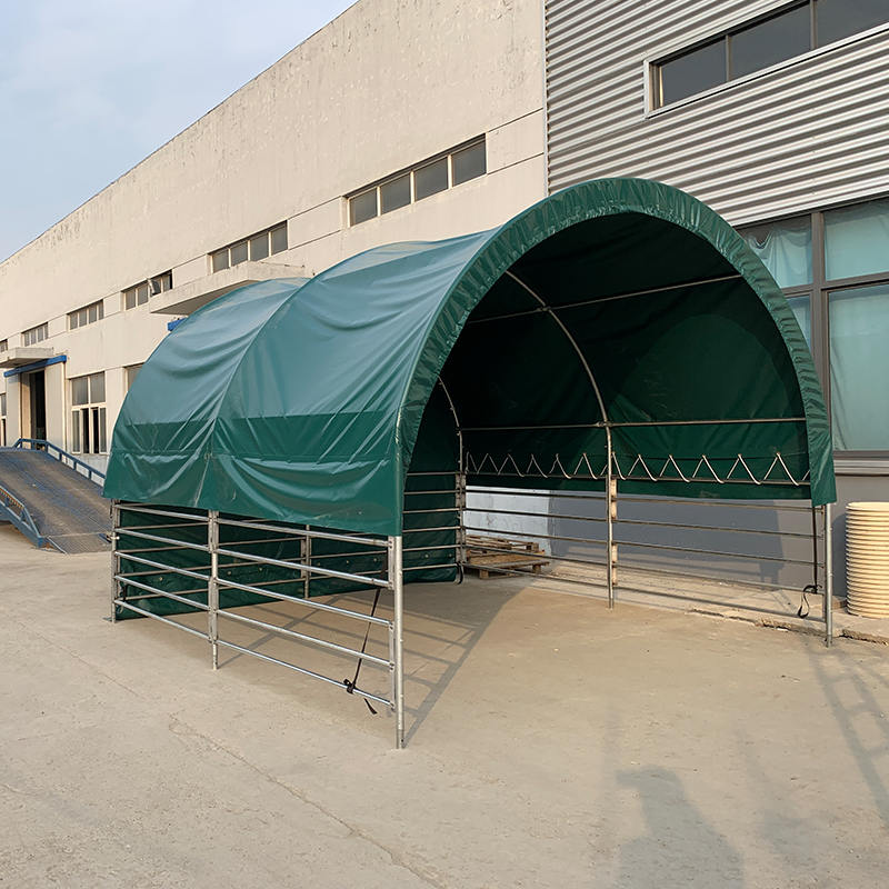 4x4mx3,15m bærbare husdyrholdepladser til heste, køer, får