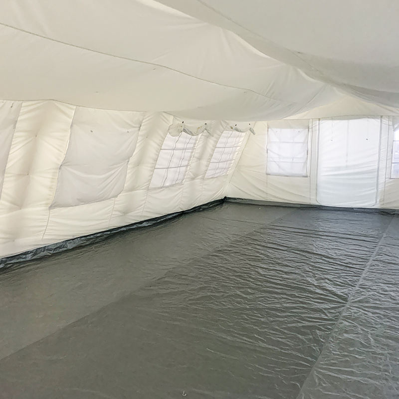 UNICEF Standard 72m² Multipurpose Temporary Shelter UV-stabiliseret Huggy Telt