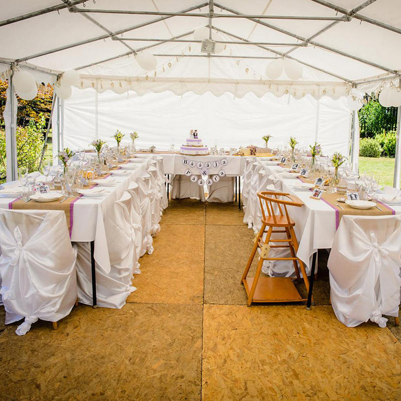 6x12m luksus PVC udendørs eventtelt