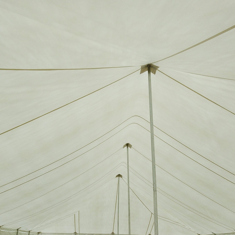 7X12m traditionelt PVC event stangtelt med vinduer