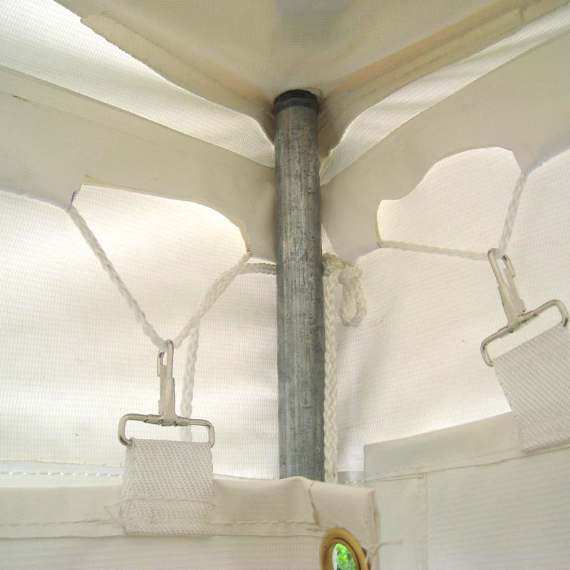 7X12m traditionelt PVC event stangtelt med vinduer