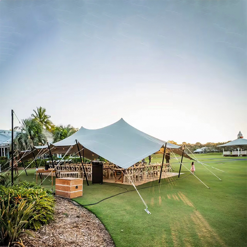 8x10m UV-resistent Flex Stretch Telt