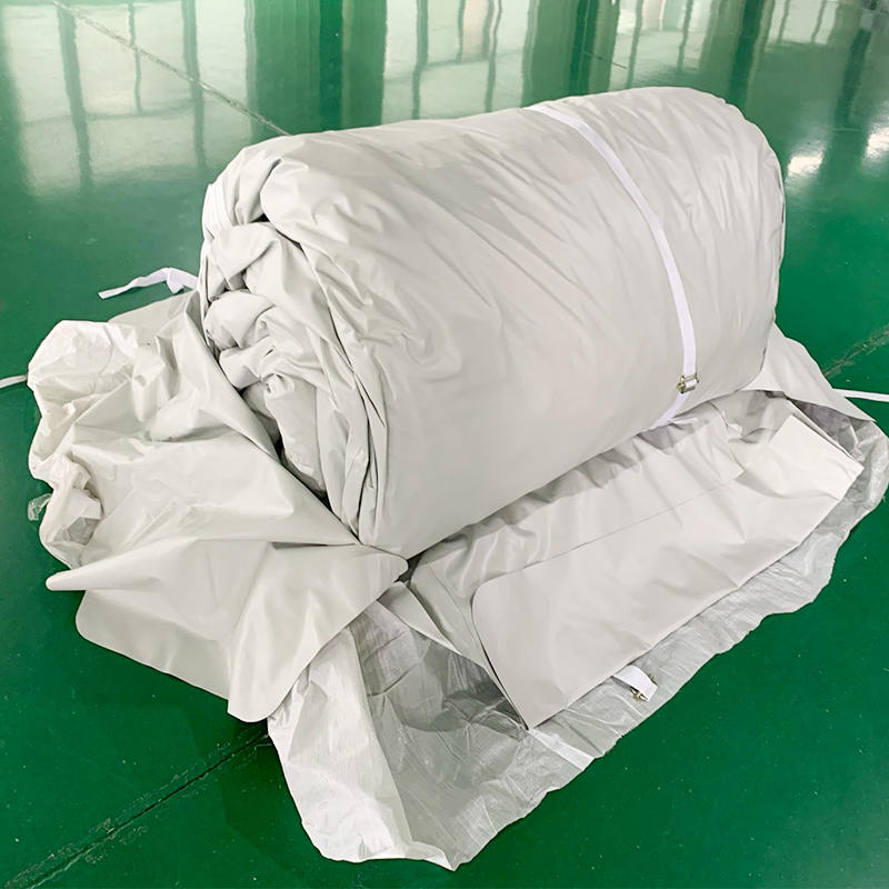 Lavtryks 5,6 x 7,55 m multifunktionelt oppusteligt oppusteligt telt med medium hurtig udfoldelse