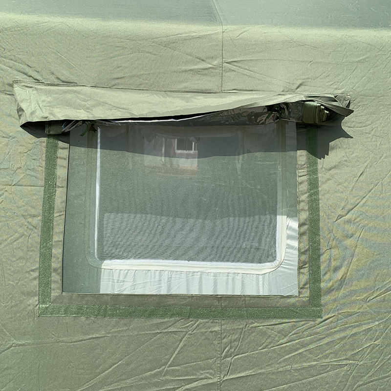 30 m² Military Command oppusteligt telt med hurtig indsættelse