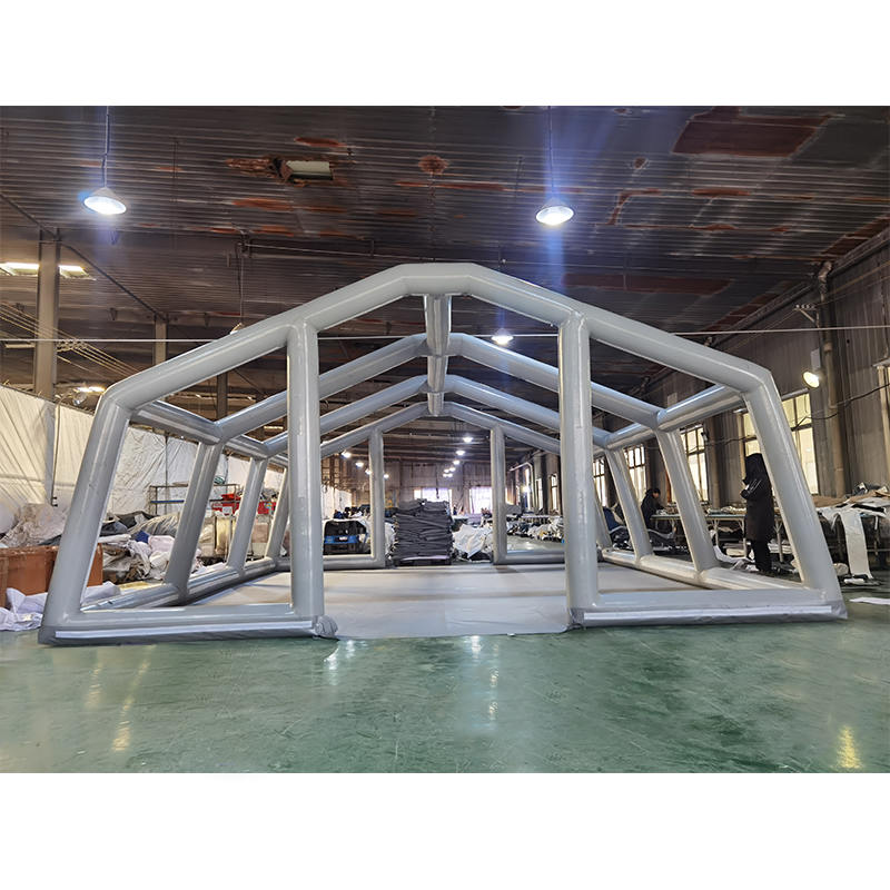 42 m² hurtig udfoldning, multifunktionelt oppusteligt telt