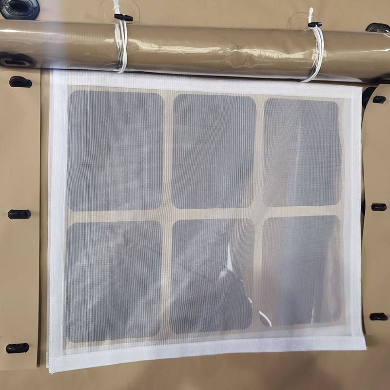 42 m² hurtig udfoldning, multifunktionelt oppusteligt telt