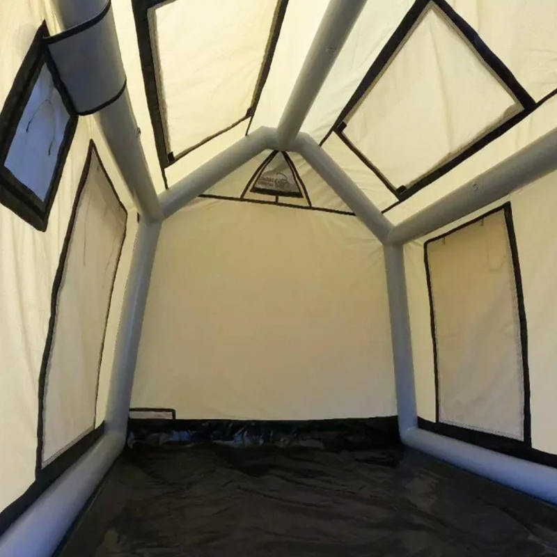 2-4 personers fire sæson glamour oppusteligt campingtelt