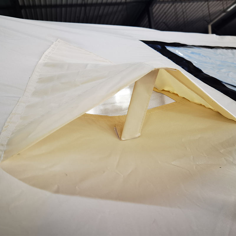 2-4 personers fire sæson glamour oppusteligt campingtelt