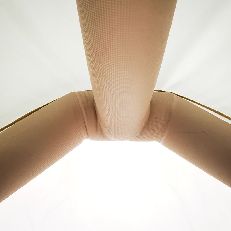 2-4 personers fire sæson glamour oppusteligt campingtelt