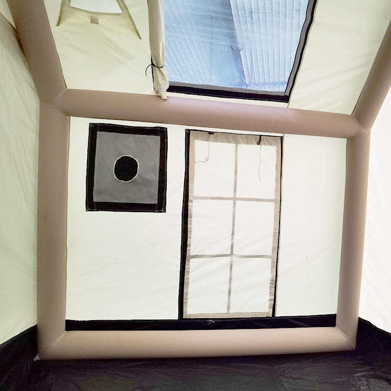 2-4 personers fire sæson glamour oppusteligt campingtelt