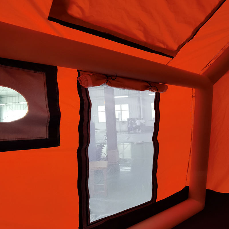 2-4 personers fire sæson glamour oppusteligt campingtelt