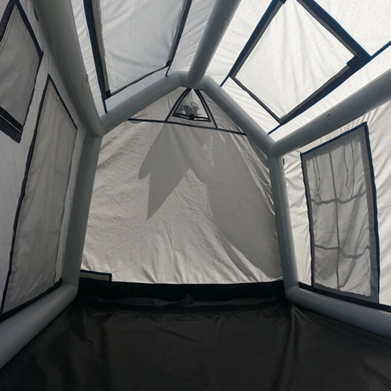 2-4 personers fire sæson glamour oppusteligt campingtelt