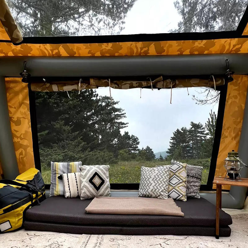 8-10 personer Four Season Panorama oppusteligt campingtelt