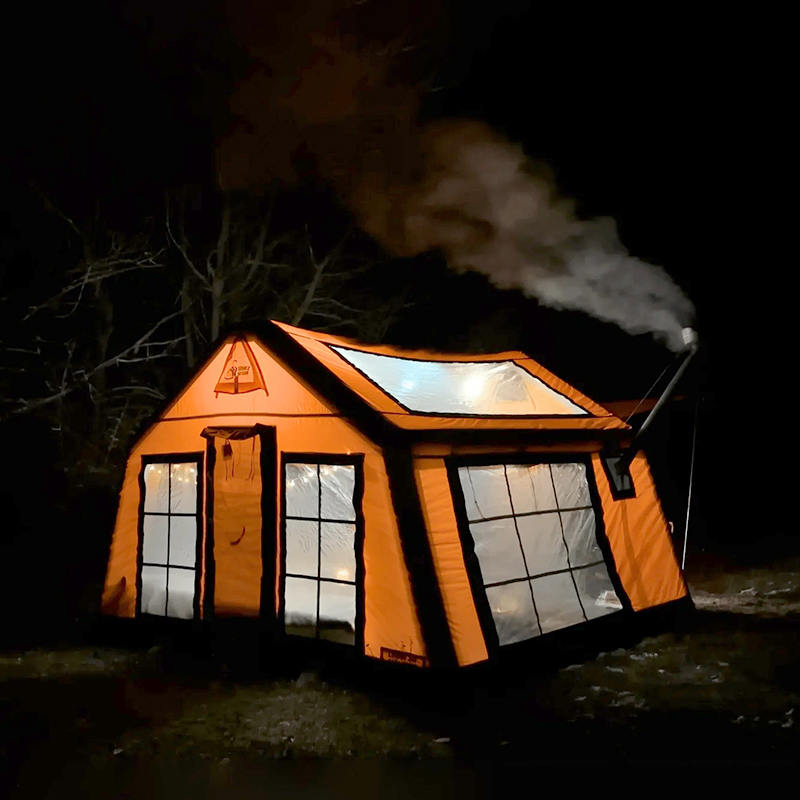 8-10 personer Four Season Panorama oppusteligt campingtelt