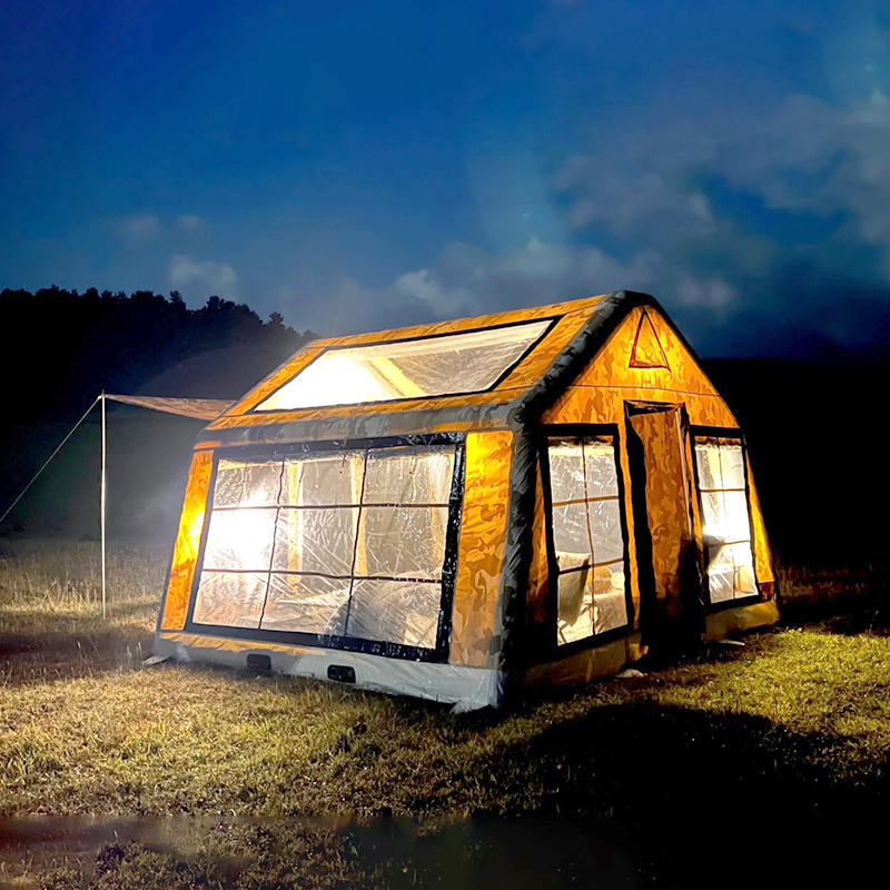 8-10 personer Four Season Panorama oppusteligt campingtelt