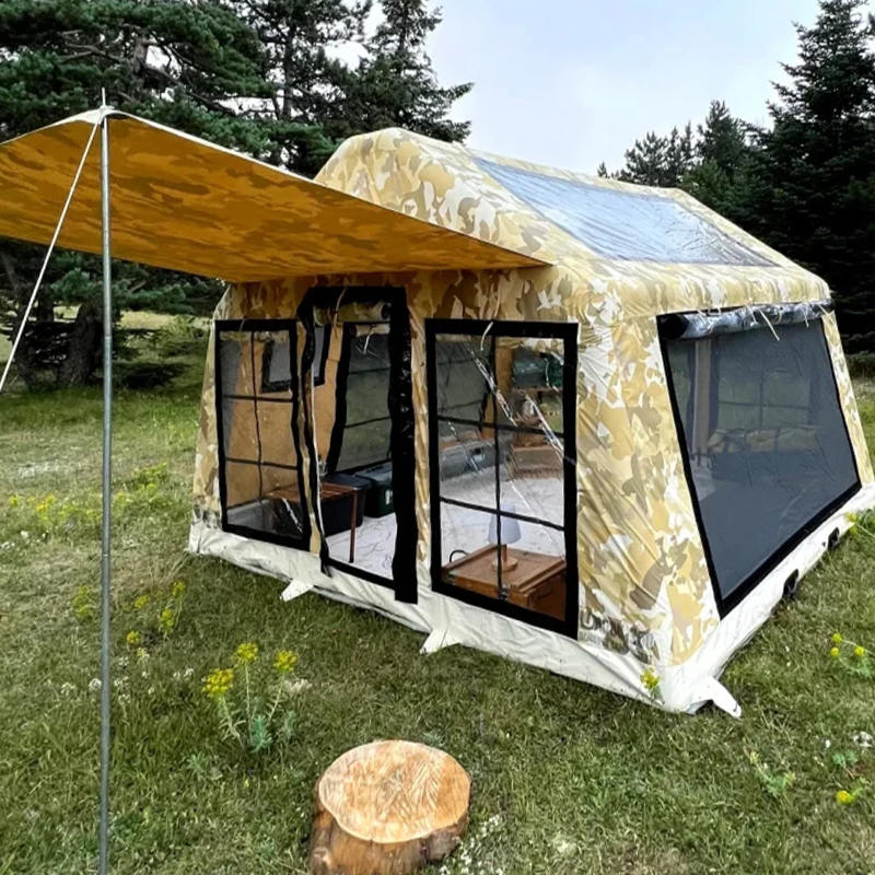 8-10 personer Four Season Panorama oppusteligt campingtelt